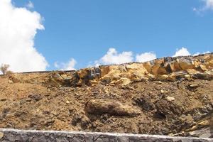 Ruhe Berg Landschaft um teide auf das Spanisch Kanarienvogel Insel Tenerife foto