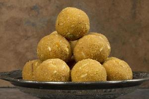 indisch Süss Essen besan laddu foto