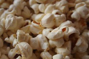 Popcorn Hintergrund Essen foto