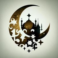 Ramadan Mubarak ai Bilder 4k foto