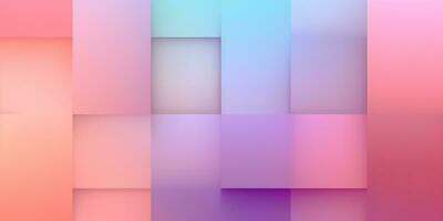 Pastell- Backstein Hintergrund Gradient bunt Block Hintergrund abstrakt foto