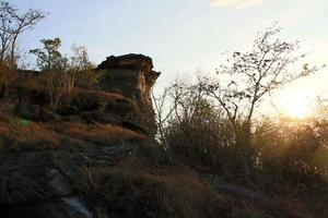 Pha Taem Nationalpark in Thailand foto