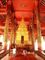 Lampang, Thailand 2013 - Wat Phra, der Lampang Luang Tempel foto
