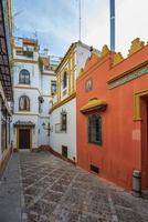 anders Winkel von Sevilla und es ist Straßen, einer von das größte Städte von Andalusien mit es ist wunderbar historisch Struktur foto