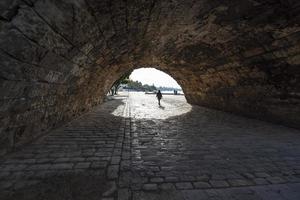 anders Winkel von Sevilla und es ist Straßen, einer von das größte Städte von Andalusien mit es ist wunderbar historisch Struktur foto