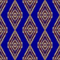 braun geometrisch ethnisch Muster traditionell Illustration Hintergrund foto