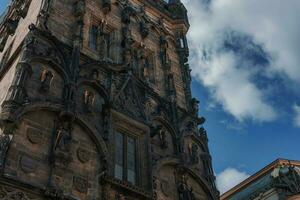 Pulver Tor Turm im das alt Stadt, Dorf von Prag. foto