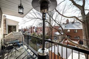 Luxus renoviert Wohnung im alt Eigentum im Montreal, Kanada foto