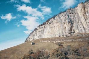 Berge Natur Wolken Reise Tourismus Lebensstil frisch Luft foto