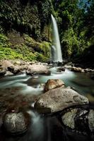 Sendang Gile Wasserfall auf Lombok, Indonesien
