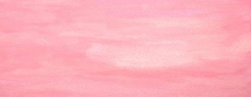 rosa Pastell Aquarell gemalt Fleck auf Papier. foto