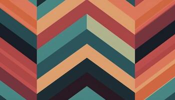 einfach minimalistisch retro Farbe modisch Hintergrund abstrakt bunt Hintergrund und Hintergrund. künstlerisch Digital Kunst 3d Rendern geometrisch Linie Streifen Bar Element Design Material. foto