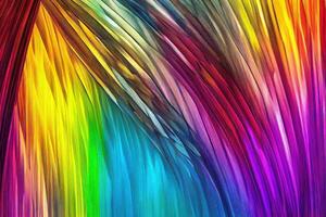 abstrakt Regenbogen farbig Textur. ai generiert foto