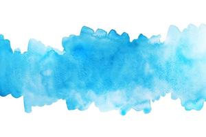 Indigo Blau Aquarell Hand Gemälde und Spritzen abstrakt Textur auf Weiß Papier Hintergrund. foto