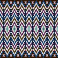 Ikat geometrisch Folklore Ornament. Stammes- ethnisch Textur. nahtlos gestreift Muster im aztekisch Stil. Zahl Stammes- Stickerei. indisch, skandinavisch, Gyp sy, Mexikaner, Volk Muster. nahtlos Muster fabelhaft foto