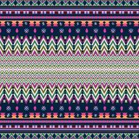 Ikat geometrisch Folklore Ornament. Stammes- ethnisch Textur. nahtlos gestreift Muster im aztekisch Stil. Zahl Stammes- Stickerei. indisch, skandinavisch, Gyp sy, Mexikaner, Volk Muster. nahtlos Muster fabelhaft foto