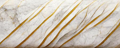 abstrakt grau golden Grunge Marmor Textur Hintergrund. generativ ai foto