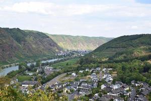 Aussicht über cochem Sehl foto