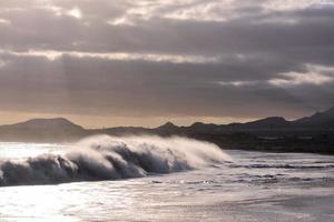 Wellen im Meer foto