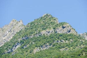 malerischer Blick auf die Berge foto