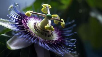 schön botanisch Blume Eleganz Stimmung oder Emotion generativ ai foto