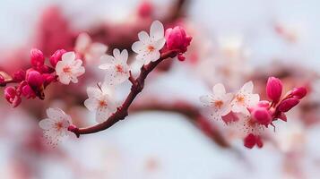 schön botanisch Blume Eleganz Stimmung oder Emotion generativ ai foto