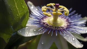 schön botanisch Blume Eleganz Stimmung oder Emotion generativ ai foto