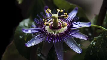 schön botanisch Blume Eleganz Stimmung oder Emotion generativ ai foto