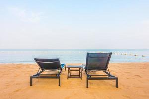 schöner Strand und Meer foto