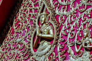 Buddhist Tempel und Statuen foto