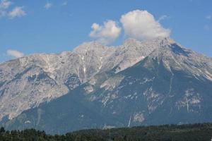 malerischer Blick auf die Berge foto