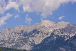 malerischer Blick auf die Berge foto