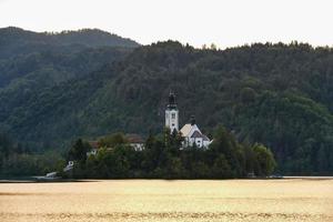 malerischen Seeblick foto