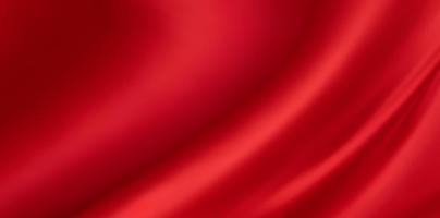 abstrakt rot Stoff mit Sanft Welle Textur Hintergrund foto