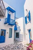schöne Architektur mit Santorini und Griechenland Stil