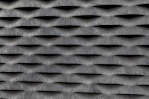 interessant Hintergrund Stahl grau industriell grob Gittergewebe im Nahansicht foto