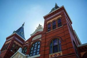 smithsonian Schloss Einkaufszentrum von Washington dc Gebäude foto