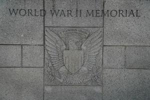 Welt Krieg ii Denkmal im Einkaufszentrum von Washington dc foto