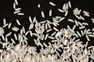 schließen oben von Weiß Reis foto