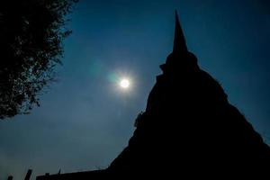 uralt Buddhist Tempel im Asien foto