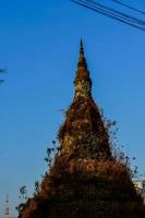 uralt Buddhist Tempel im Asien foto