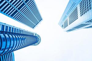 Wolkenkratzer Bürogebäude foto