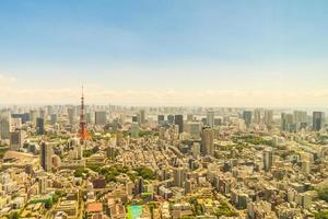 Stadtbild von Tokio, Japan foto