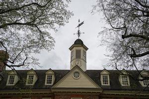 Wilhelm und Maria Universität gechartert im 1693 im williamsburg. foto