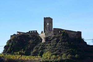 Niederburg Ruine im fallen foto