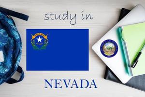 Studie im Nevada. USA Zustand. uns Bildung Konzept. lernen Amerika Konzept. foto