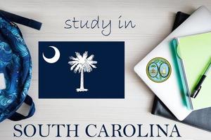 Studie im Süd Carolina. USA Zustand. uns Bildung Konzept. lernen Amerika Konzept. foto