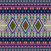 Ikat geometrisch Folklore Ornament. Stammes- ethnisch Textur. nahtlos gestreift Muster im aztekisch Stil. Zahl Stammes- Stickerei. indisch, skandinavisch, Gyp sy, Mexikaner, Volk Muster.nahtlos Muster fabelhaft foto