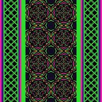 Ikat geometrisch Folklore Ornament. Stammes- ethnisch Textur. nahtlos gestreift Muster im aztekisch Stil. Zahl Stammes- Stickerei. indisch, skandinavisch, Gyp sy, Mexikaner, Volk Muster foto