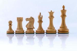 Schachkonzept rette den König und rette die Strategie foto
